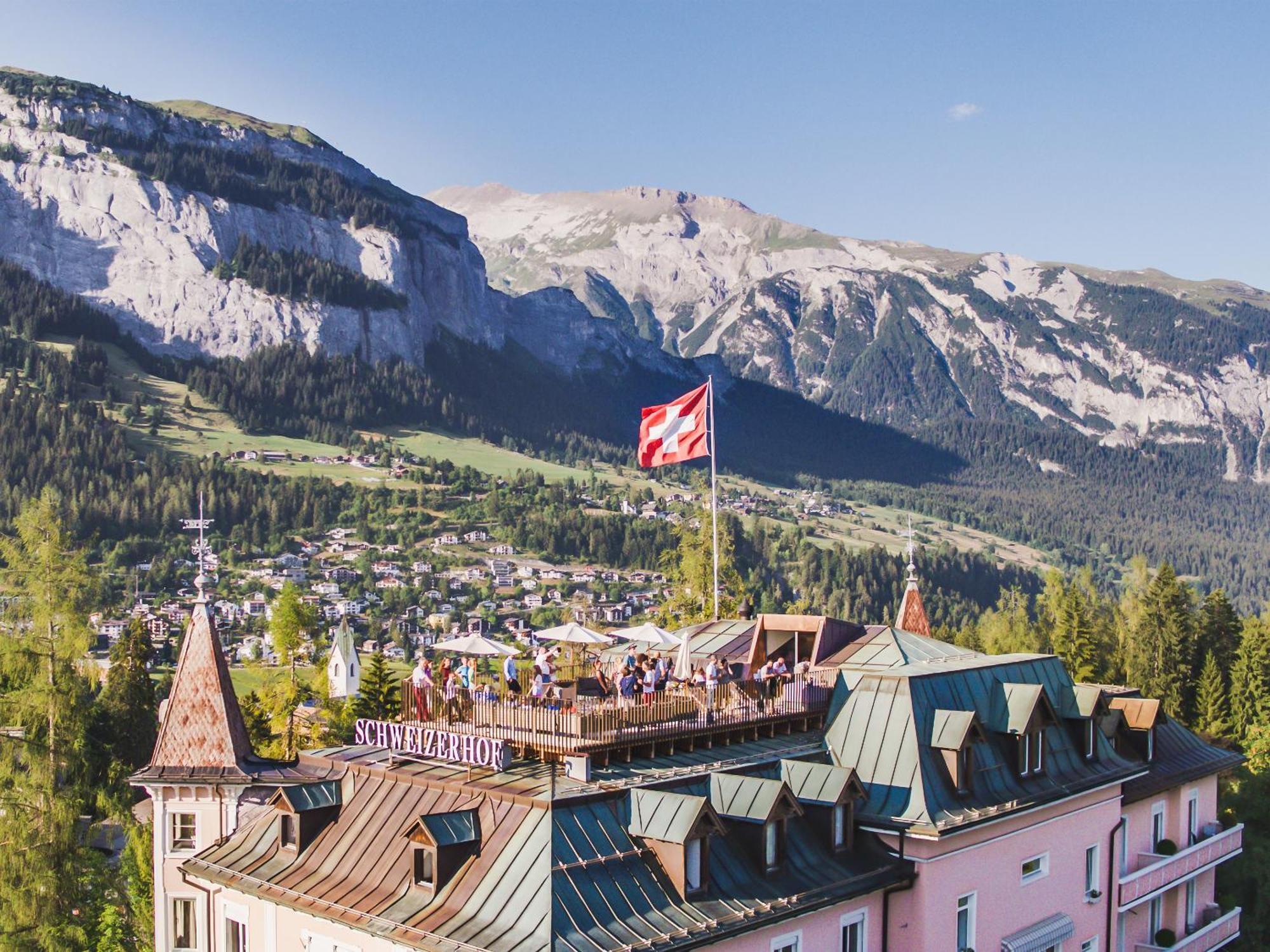 Romantik Hotel Schweizerhof & Spa Flims Exterior photo
